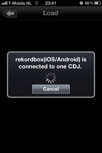 Rekordbox App CDJ Connection 1