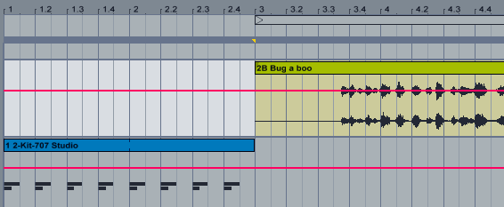 Ableton Live Arrangement View