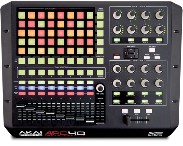 AKAI APC 40 MIDI Controller for Ableton Live AKAI APC 40 MIDI Controller for Ableton Live