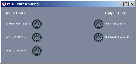 MIDI Port Routing