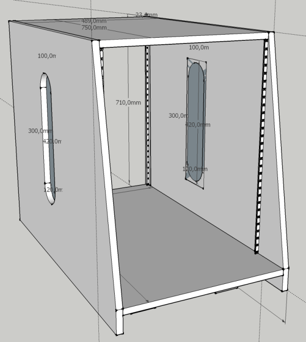 Design Studio Console/Desk