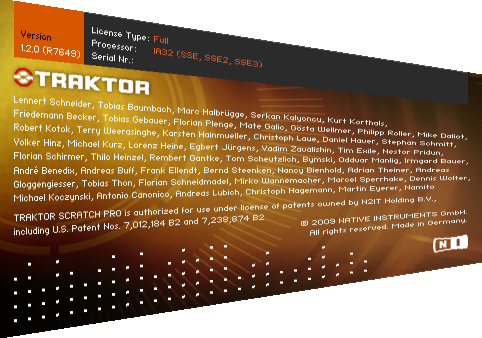 Traktor Scratch Pro 1.2 R7649 Beta