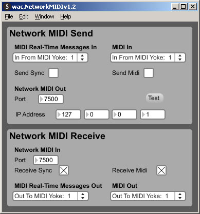 Wac.NetworkMIDI Slave