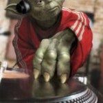 DJ Yoda at the wheels of steel