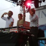 Armin van Buuren with Dutch Crown Prince Willem-Alexander and Crown Princess Maxima